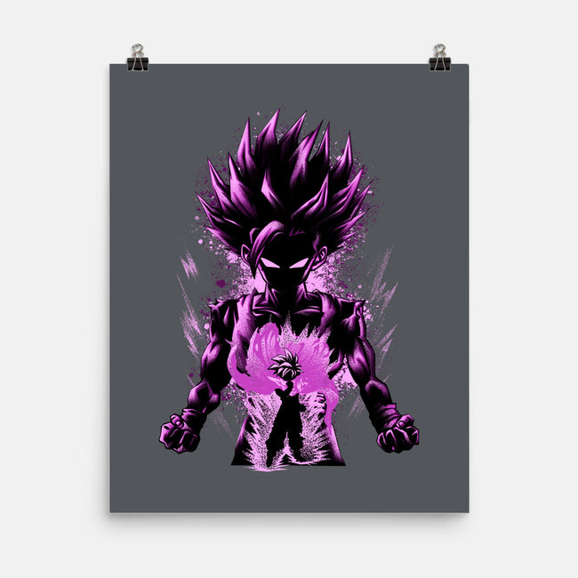 Super Gohan-none matte poster-hypertwenty