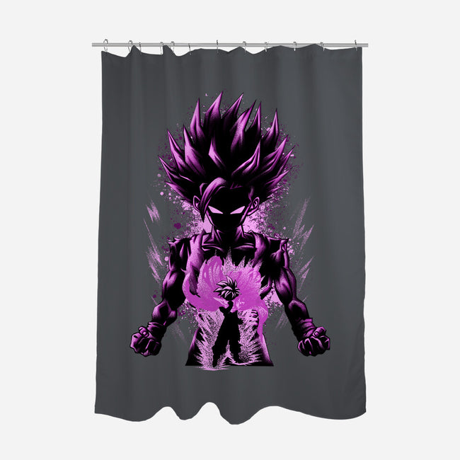 Super Gohan-none polyester shower curtain-hypertwenty
