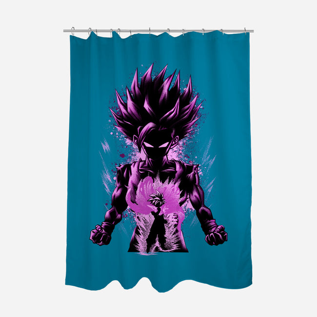 Super Gohan-none polyester shower curtain-hypertwenty