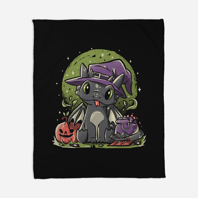 Fury Halloween-none fleece blanket-eduely