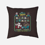 Super Monster Fighter-none removable cover throw pillow-Nemons