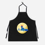 Star Delivery-unisex kitchen apron-kosmicsatellite