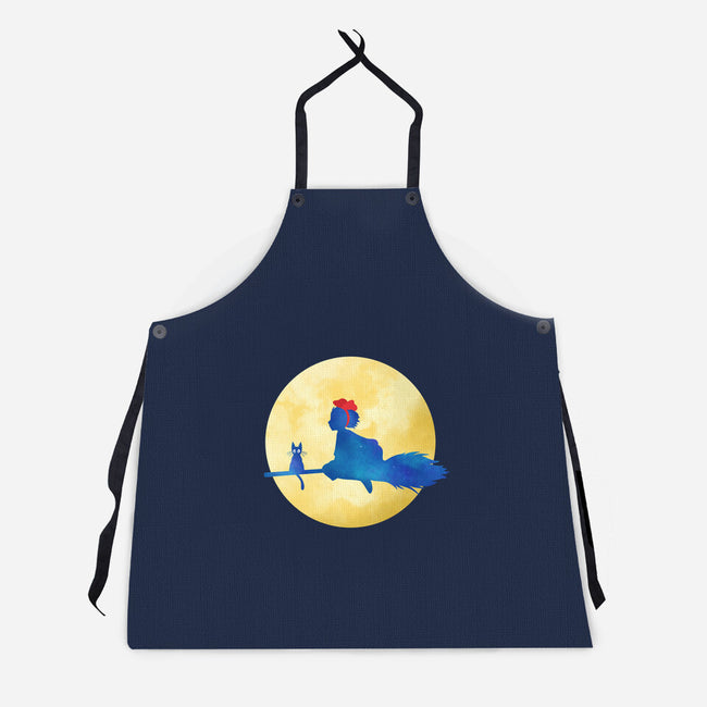 Star Delivery-unisex kitchen apron-kosmicsatellite