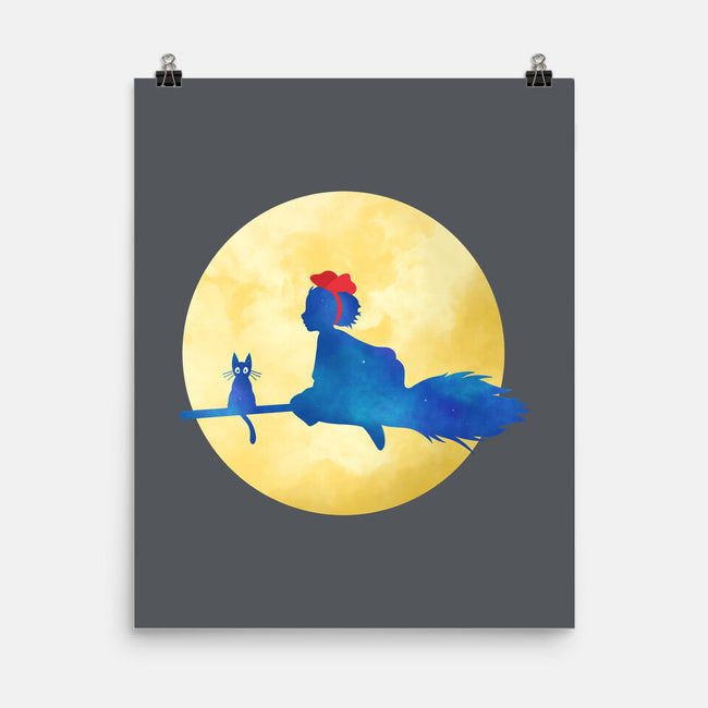 Star Delivery-none matte poster-kosmicsatellite