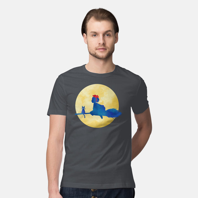 Star Delivery-mens premium tee-kosmicsatellite