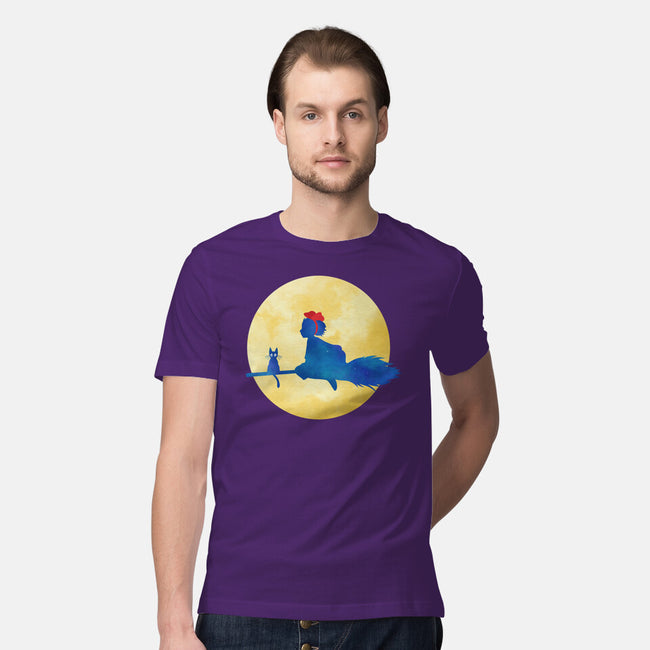 Star Delivery-mens premium tee-kosmicsatellite