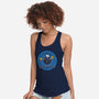 Dinosaur DNA-womens racerback tank-dalethesk8er