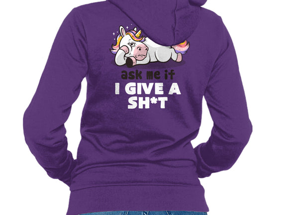 Ask Me If I Give A Shit