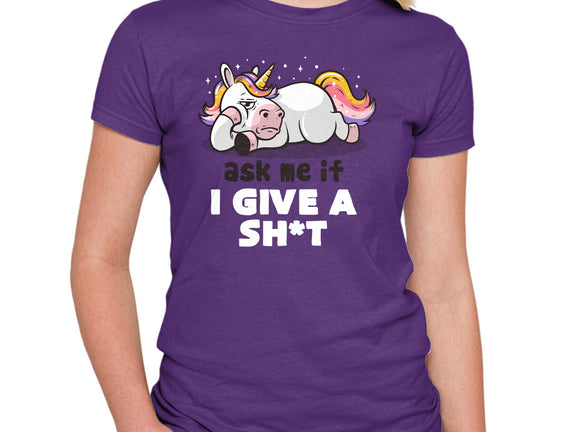 Ask Me If I Give A Shit