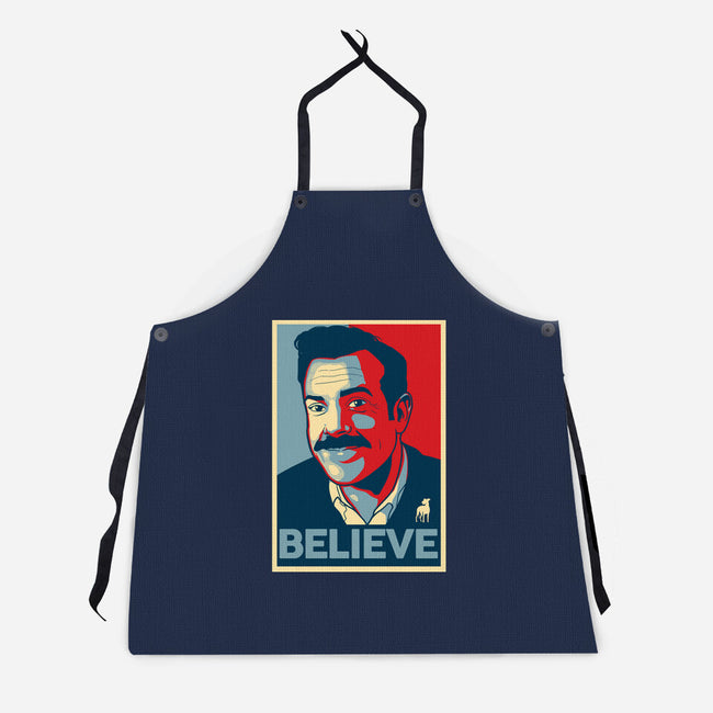 The Believer-unisex kitchen apron-Adams Pinto