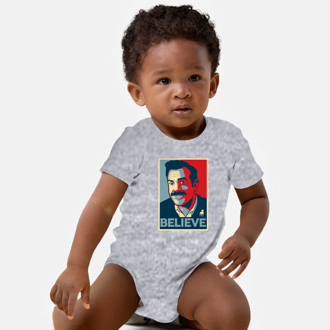 The Believer-baby basic onesie-Adams Pinto
