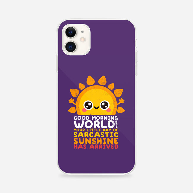 Sarcastic Sunshine-iphone snap phone case-NemiMakeit