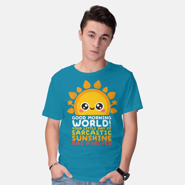 Sarcastic Sunshine-mens basic tee-NemiMakeit