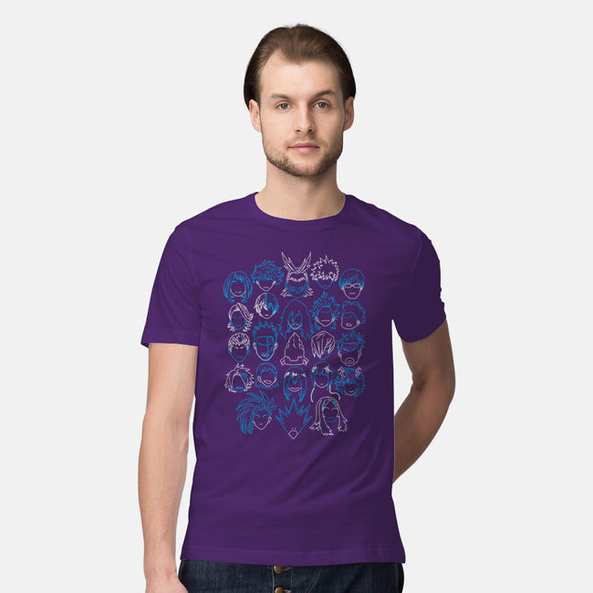 My Minimal Hero-mens premium tee-CoD Designs