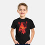 Red Pyramid Thing-youth basic tee-SwensonaDesigns
