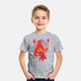 Red Pyramid Thing-youth basic tee-SwensonaDesigns