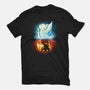 Angel Devil Cat-mens premium tee-Vallina84