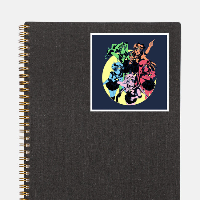 Sailor Colors-none glossy sticker-Jelly89