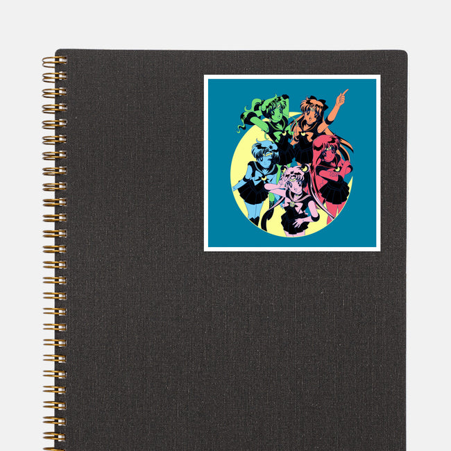 Sailor Colors-none glossy sticker-Jelly89