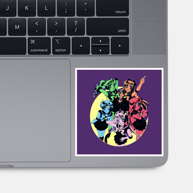 Sailor Colors-none glossy sticker-Jelly89
