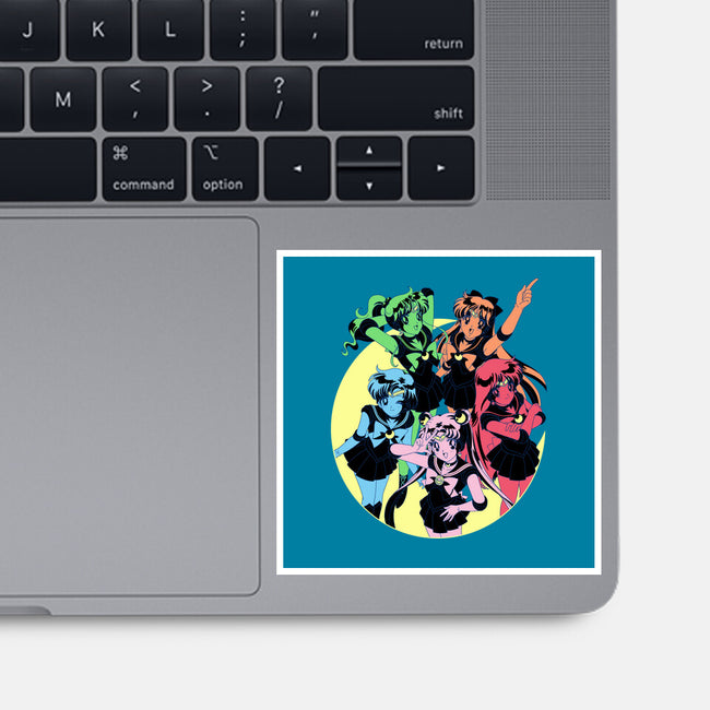 Sailor Colors-none glossy sticker-Jelly89