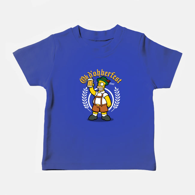 Okd'ohberfest-baby basic tee-Boggs Nicolas