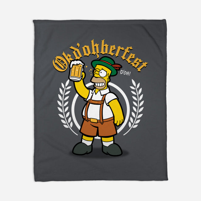 Okd'ohberfest-none fleece blanket-Boggs Nicolas