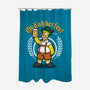 Okd'ohberfest-none polyester shower curtain-Boggs Nicolas