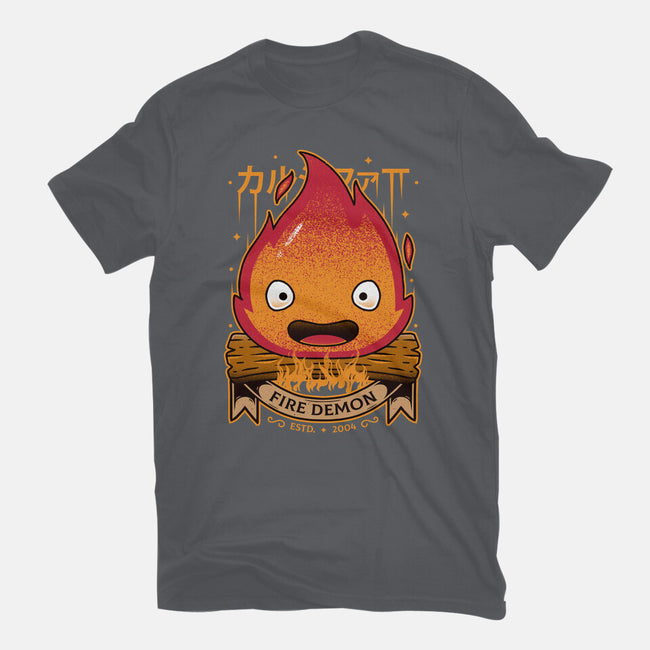 A Fire Demon-mens basic tee-Alundrart