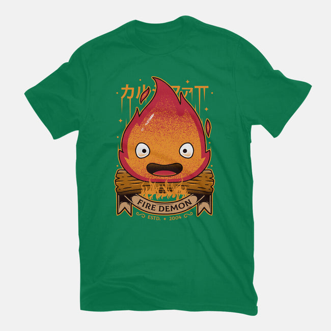 A Fire Demon-mens basic tee-Alundrart