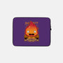 A Fire Demon-none zippered laptop sleeve-Alundrart