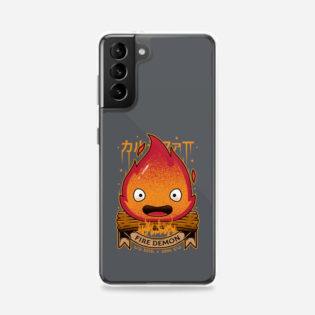 A Fire Demon-samsung snap phone case-Alundrart