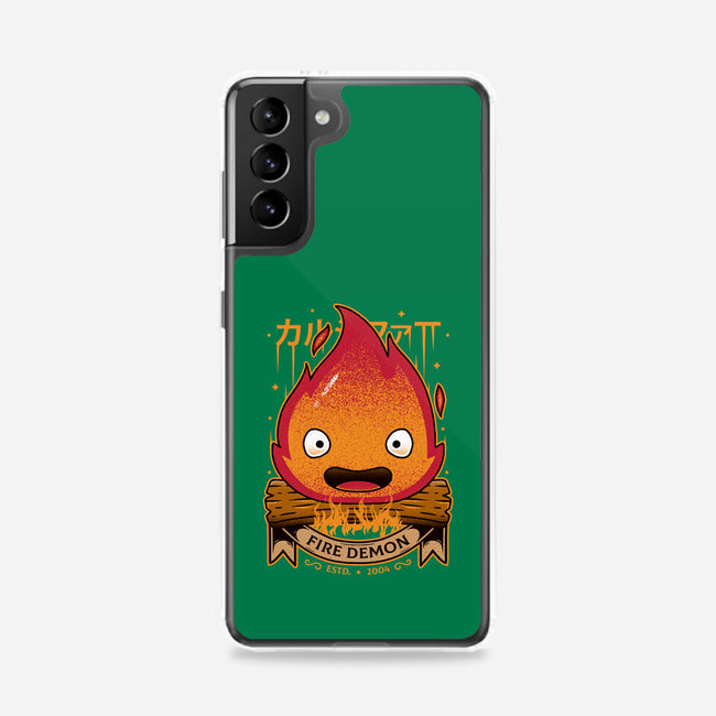 A Fire Demon-samsung snap phone case-Alundrart