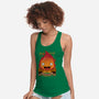 A Fire Demon-womens racerback tank-Alundrart