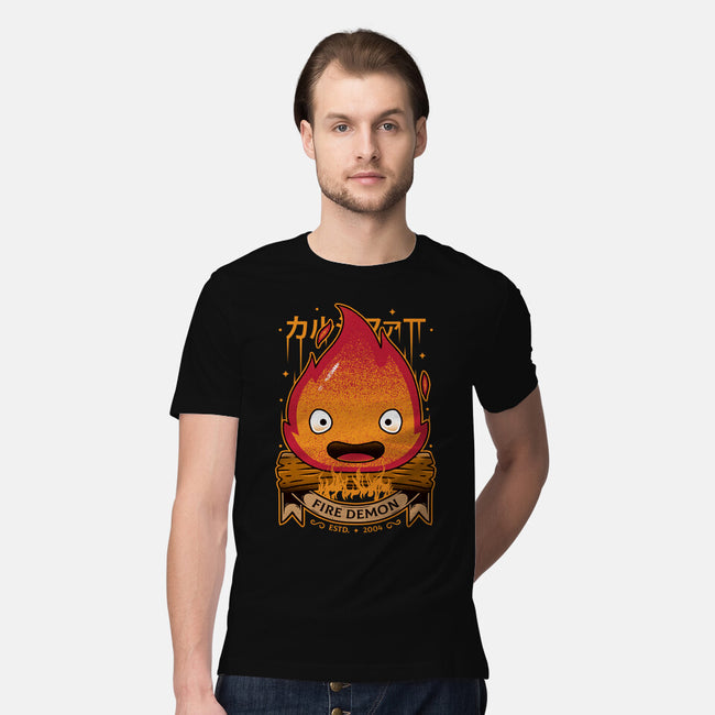 A Fire Demon-mens premium tee-Alundrart