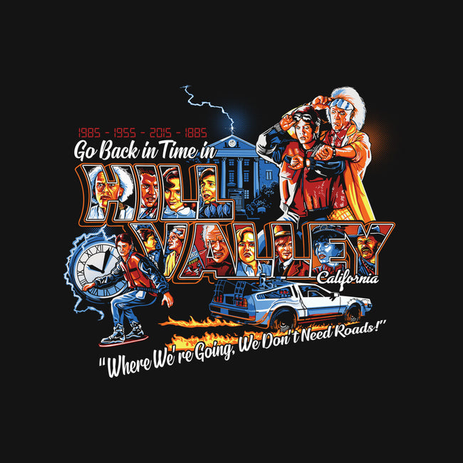 Go Back In Time-none fleece blanket-goodidearyan