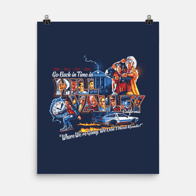 Go Back In Time-none matte poster-goodidearyan