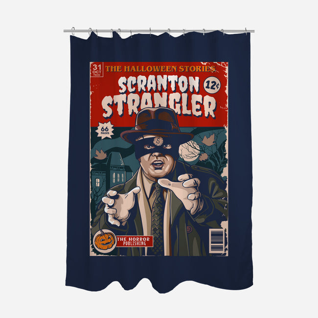 Scranton Strangler-none polyester shower curtain-daobiwan