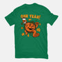 Pumpkin Spice Man-womens fitted tee-Paul Simic