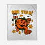 Pumpkin Spice Man-none fleece blanket-Paul Simic