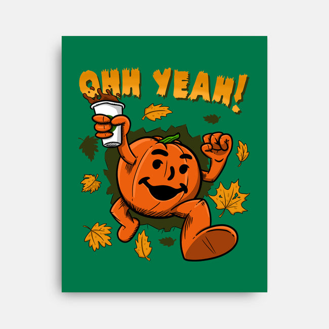 Pumpkin Spice Man-none stretched canvas-Paul Simic