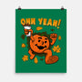 Pumpkin Spice Man-none matte poster-Paul Simic