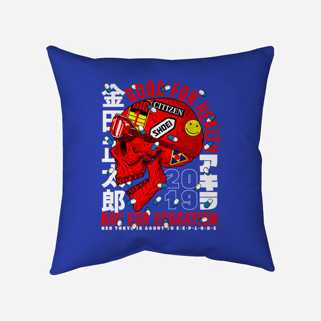 The Capsules Leader-none removable cover w insert throw pillow-krobilad