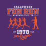 Halloween Fun Run-none polyester shower curtain-krobilad