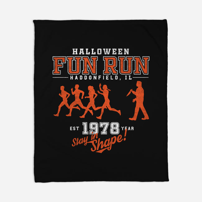 Halloween Fun Run-none fleece blanket-krobilad