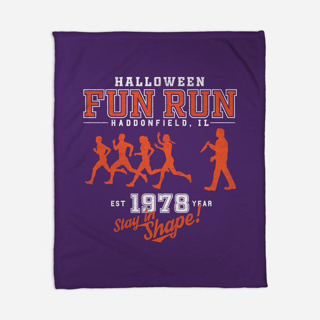 Halloween Fun Run-none fleece blanket-krobilad