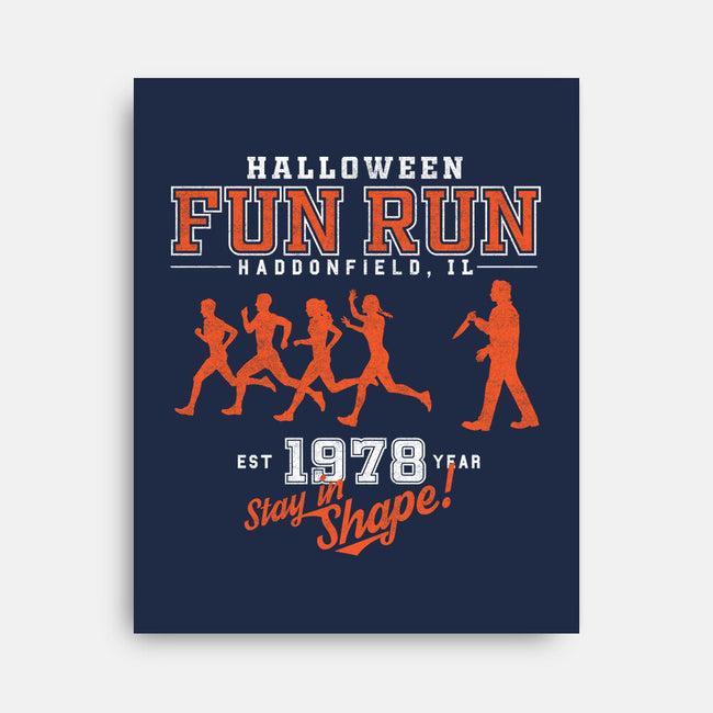Halloween Fun Run-none stretched canvas-krobilad