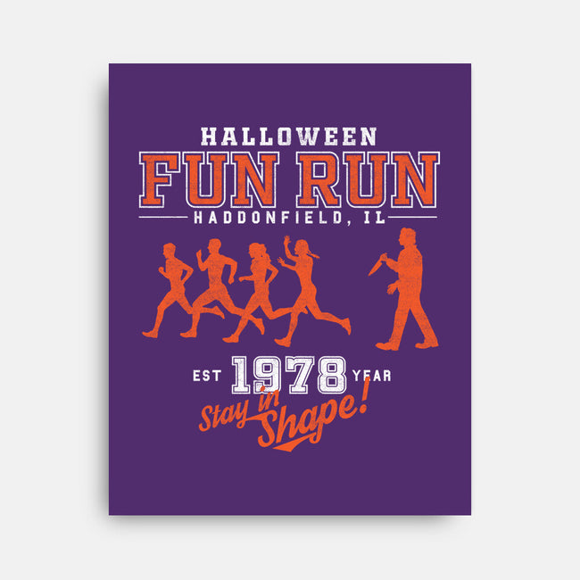 Halloween Fun Run-none stretched canvas-krobilad