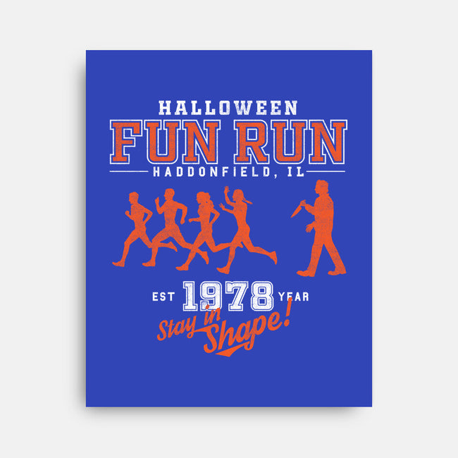 Halloween Fun Run-none stretched canvas-krobilad