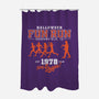 Halloween Fun Run-none polyester shower curtain-krobilad